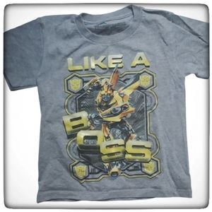 Transformers "Like A Boss" Shorsleeve Tshirt-S 6/7